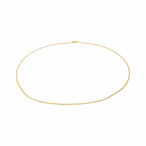 Collier maille forçat en or jaune 58 Facettes 5880440CN