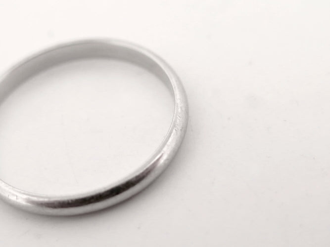 64 Cartier 1895 - Alliance 2 mm en platine 58 Facettes 276268