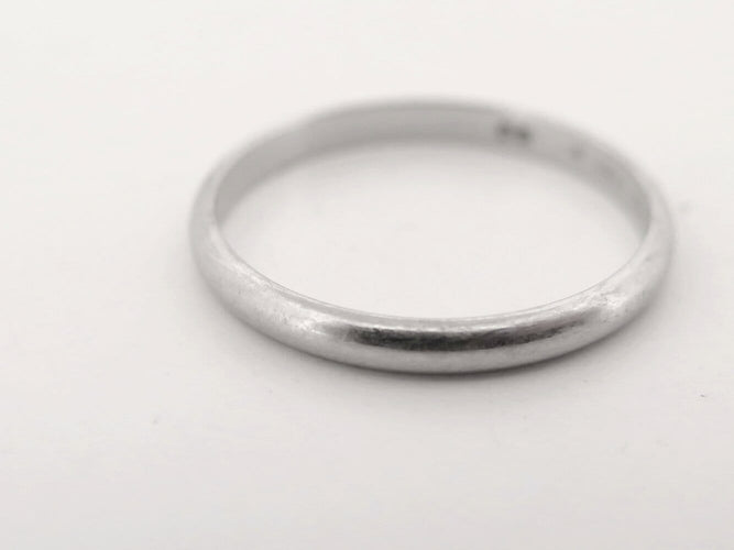 64 Cartier 1895 - Alliance 2 mm en platine 58 Facettes 276268