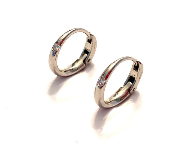 Pomellato Lucciole - Boucles d'oreilles en or blanc et diamants 58 Facettes AZ-PG-O.A002B8H
