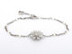 Gucci Flora - Bracelet en or blanc, diamants et perles 58 Facettes 3103