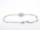 Gucci Flora - Bracelet en or blanc, diamants et perles 58 Facettes 3103