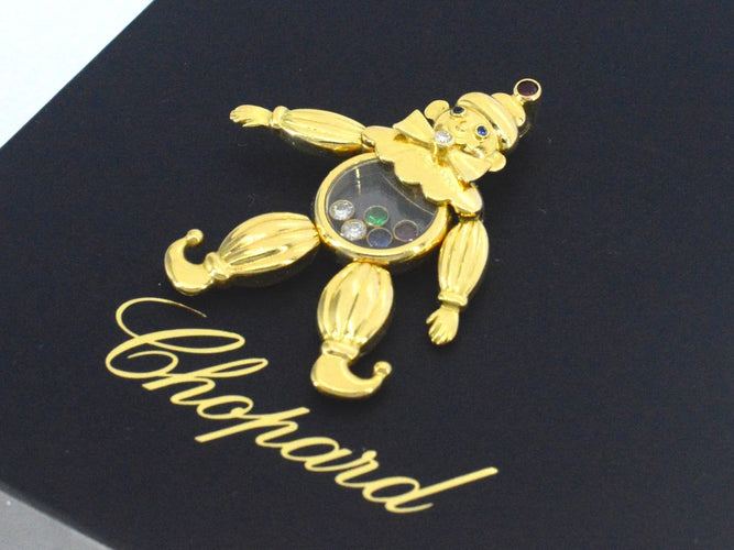Chopard Happy Diamonds Clown - Pendentif en or 18 carats 58 Facettes 4143