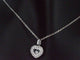 Chopard Happy Diamonds Icons - Collier cœur en or blanc et diamant 58 Facettes 5162
