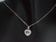 Chopard Happy Diamonds Icons - Collier cœur en or blanc et diamant 58 Facettes 5162