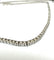 Collier tennis en or blanc 18 kt avec diamants 58 Facettes 408/26 A