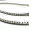 Collier tennis en or blanc 18 kt avec diamants 58 Facettes 408/26 A