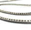 Collier tennis en or blanc 18 kt avec diamants 58 Facettes 408/26 A