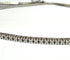 Collier tennis en or blanc 18 kt avec diamants 58 Facettes 408/26 A