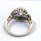 53 Bague en or blanc 18 ct avec saphir et diamants 58 Facettes 103/26 G