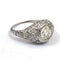 56 Bague en or blanc 18 kt avec diamants 58 Facettes 461/26 A