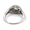 56 Bague en or blanc 18 kt avec diamants 58 Facettes 461/26 A