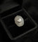 57 Art déco - Bague en platine avec diamant 58 Facettes 450/26 C