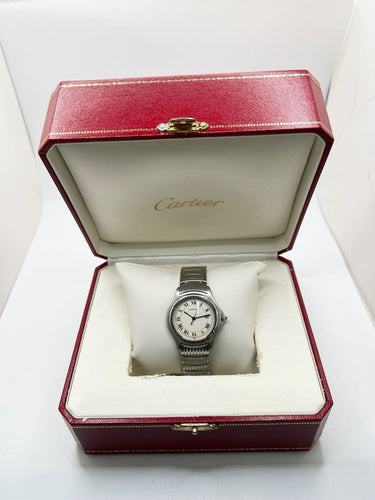 Cartier Cougar - Montre Grand Modèle en acier 58 Facettes 2181