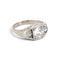 50 Art déco - Bague trilogie en or 18k et diamants taille ancienne 58 Facettes RI-1076