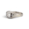 50 Art déco - Bague trilogie en or 18k et diamants taille ancienne 58 Facettes RI-1076