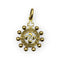 Pendentif croix basque Lauburu en or jaune 750 58 Facettes 149071061