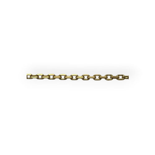 Chaîne maille forçat 53 cm en or jaune 18K 58 Facettes 149071154