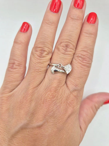 55 Bulgari Divas' Dream - Bague en or blanc et diamants 58 Facettes 323/1103