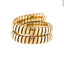 Bague Bulgari - Bague Tubogas en or jaune 58 Facettes