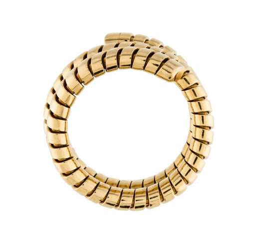 Bague Bulgari - Bague Tubogas en or jaune 58 Facettes