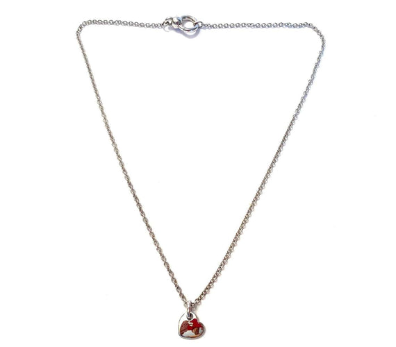 Pomellato Cuore - Collier pendentif cœur en or blanc 58 Facettes AZ-PG-263028