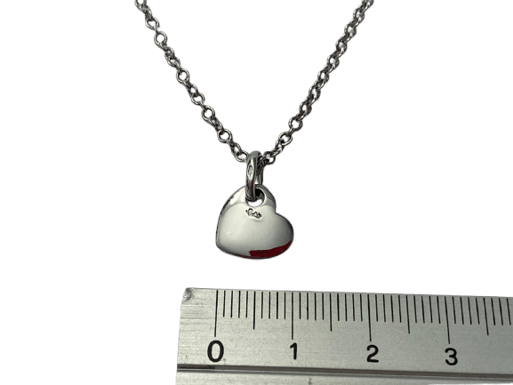 Pomellato Cuore - Collier pendentif cœur en or blanc 58 Facettes AZ-PG-263028