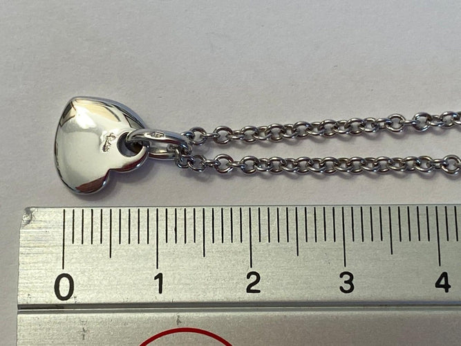 Pomellato Cuore - Collier pendentif cœur en or blanc 58 Facettes AZ-PG-263028