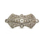 Art Déco - Broche en or blanc et diamants 58 Facettes 260199R