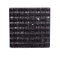 55 Bague en or blanc 18k et diamants noirs 58 Facettes T428