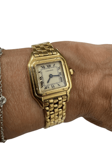 Cartier Panthère - Montre petit modèle en or jaune