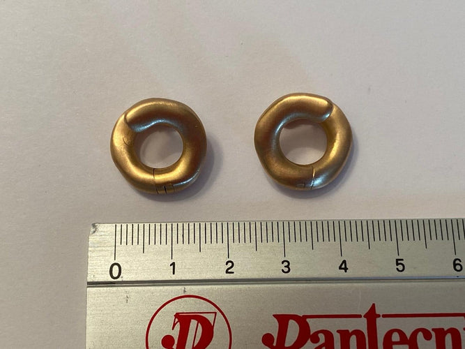 Pomellato - Boucles d'oreilles vintage en or rose satiné 58 Facettes AZ-PG-265027