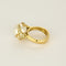 54.5 Bague en or jaune, diamants et perle de culture 58 Facettes EB9