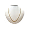 Collier maille cheval en or jaune 585 58 Facettes 330098892