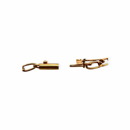 Collier maille cheval en or jaune 585 58 Facettes 330098892