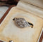 52 Art déco - Bague en or jaune, platine et diamant 58 Facettes 743
