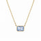 Love More - Collier en or 18 ct et saphir bleu de Ceylan 58 Facettes GPD1015CB