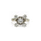 51.5 Bague en or blanc, platine et diamants 58 Facettes 260203R