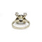 51.5 Bague en or blanc, platine et diamants 58 Facettes 260203R