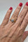 53 Solitaire bicolore - Bague en or rose et blanc, diamant 1,70 ct 58 Facettes 322/366
