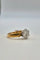 53 Solitaire bicolore - Bague en or rose et blanc, diamant 1,70 ct 58 Facettes 322/366
