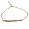 Bracelet en or rose 18 ct et diamants bruns 58 Facettes P151