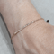 Bracelet en or rose 18 ct et diamants bruns 58 Facettes P151