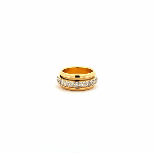 61 Piaget Possession - Bague en or jaune et diamants 58 Facettes 04062030214