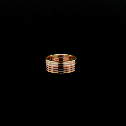 50 Cartier Louis Vendome - Bague en or tricolore 18k 58 Facettes 040620287