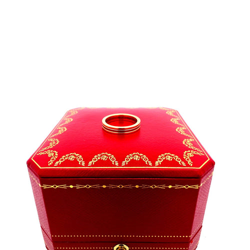 50 Cartier Louis Vendome - Bague en or tricolore 18k 58 Facettes 040620287