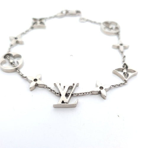 Louis Vuitton - Bracelet chaîne en or blanc 18 ct 58 Facettes 600256