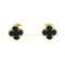 Boucles d'oreilles Van Cleef & Arpels Sweet Alhambra - Boucles d'oreilles en or jaune et onyx 58 Facettes gi1skk1xdw