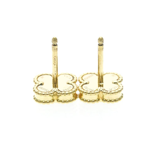Boucles d'oreilles Van Cleef & Arpels Sweet Alhambra - Boucles d'oreilles en or jaune et onyx 58 Facettes gi1skk1xdw