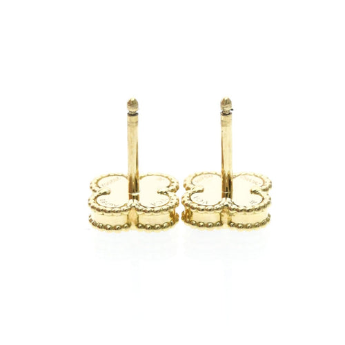 Boucles d'oreilles Van Cleef & Arpels Sweet Alhambra - Boucles d'oreilles en or jaune et onyx 58 Facettes gi1skk1xdw